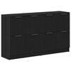 vidaXL Serv&iacute;rovac&iacute; skř&iacute;ň 2 pcs Čern&yacute; dub 60 x 30 x 70 cm