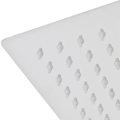 vidaXL Dešťové sprchové hlavice 2 ks 20 x 30 cm nerezová ocel