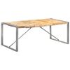 vidaXL J&iacute;deln&iacute; stůl 200 x 100 x 75 cm masivn&iacute; hrub&eacute; mangovn&iacute;kov&eacute; dřevo