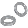 vidaXL Jarn&iacute; washer 2 ks B&iacute;l&aacute; 13 x 1 mm Železo