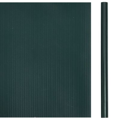 vidaXL Zahradní stínící plotová fólie PVC 35 x 0,19 matná zelená