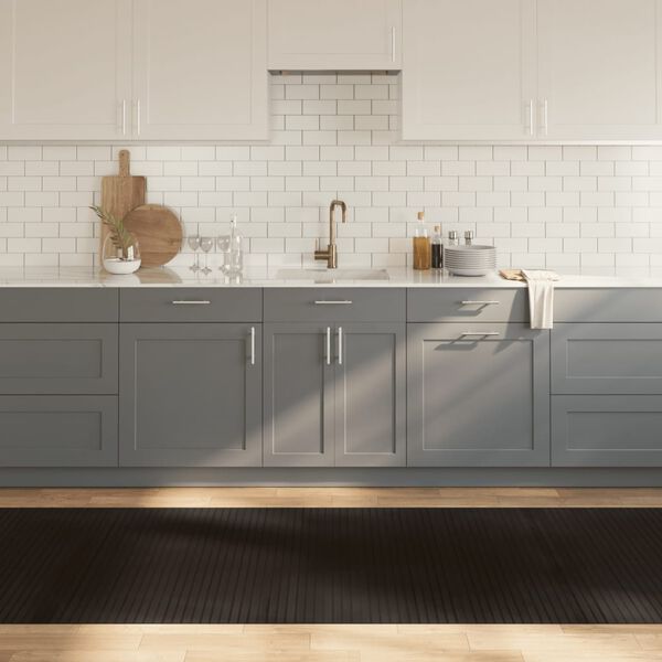 vidaXL Koberec obd&eacute;ln&iacute;kov&yacute; tmavě hněd&yacute; 100 x 500 cm bambus