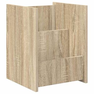 vidaXL Reg&aacute;l na časopisy Sonoma dub 35 x 35 x 45 cm Kompozitn&iacute; dřevo