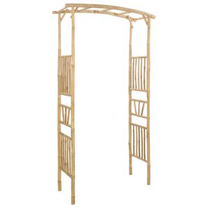 vidaXL Zahradn&iacute; oblouk Př&iacute;rodn&iacute; 110 x 40 x 205 cm Bambus