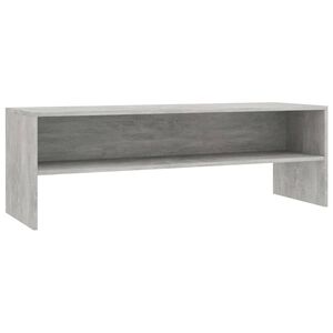 vidaXL TV stolek &scaron;ed&yacute; 120 x 40 x 40 cm kompozitn&iacute; dřevo
