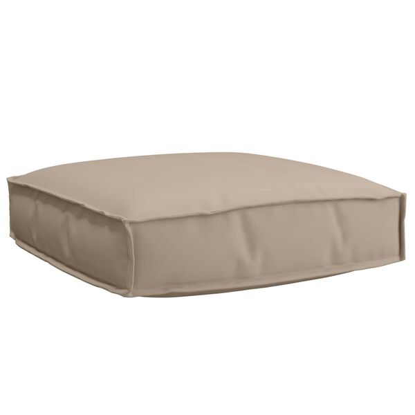 vidaXL Polstr na paletové sedadlo Taupe 60 x 60 x 12 cm