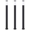 vidaXL Sloupkov&aacute; světla 3 ks 110 cm nerezov&aacute; ocel IP44
