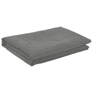 vidaXL Ubrousek na stůl Obd&eacute;ln&iacute;kov&yacute; Světle &scaron;ed&aacute; 140 x 180 cm