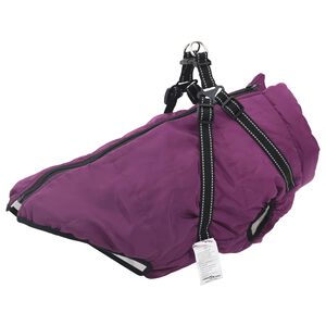 vidaXL Ps&iacute; kab&aacute;t Fialov&aacute; L44 Fleece a polyester