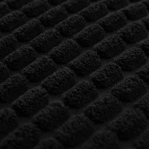 vidaXL Sada polštářů 2 ks velur, 45 x 45 cm, černé