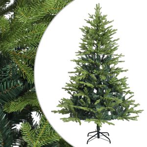 vidaXL Uměl&yacute; Skl&aacute;dac&iacute; V&aacute;nočn&iacute; Strom 150 cm PVC a kov Zelen&aacute;