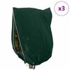 vidaXL Ochrann&eacute; fleecov&eacute; deky na rostliny proti mrazu 3 pcs Zelen&aacute;
