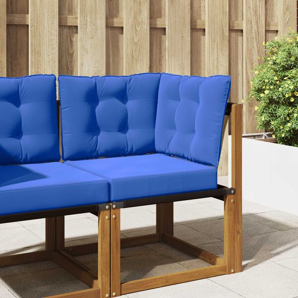 vidaXL Venkovn&iacute; pol&scaron;t&aacute;ř na pohovku 3 pcs Tyrkysov&aacute; Polyester