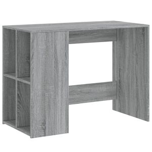 vidaXL Psac&iacute; stůl &scaron;ed&yacute; sonoma 102 x 50 x 75 cm kompozitn&iacute; dřevo