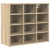 vidaXL Skř&iacute;ň na obuv 77,5 x 30 x 67 cm Kompozitn&iacute; dřevo Dub sonoma