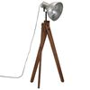 vidaXL Stojac&iacute; lampa 25 W vintage stř&iacute;brn&aacute; 45 x 45 x 120 cm E27