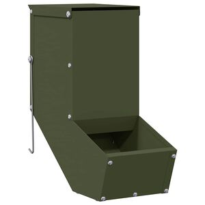 vidaXL Krm&iacute;tko pro kr&aacute;l&iacute;ky Olivově zelen&aacute; 12,5 x 26 x 28,5 cm 1 kg