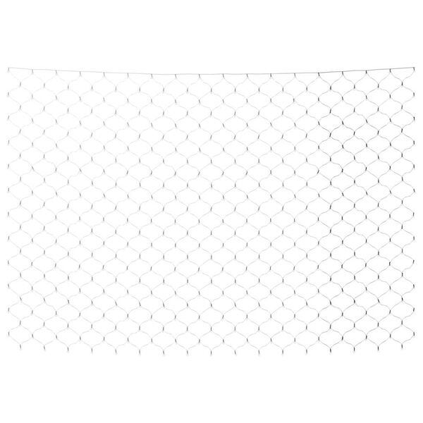 vidaXL V&aacute;nočn&iacute; světeln&aacute; s&iacute;ť b&iacute;l&aacute; 4 x 4 m 544 LED vnitřn&iacute; i venkovn&iacute;