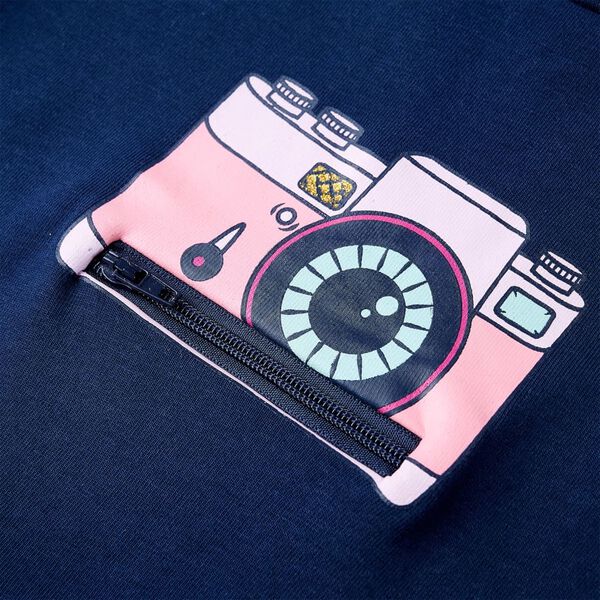 Dětsk&eacute; tričko n&aacute;mořnicky modr&eacute; 104