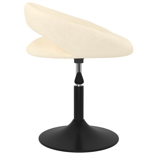 vidaXL Barov&aacute; židle kr&eacute;mov&aacute; samet