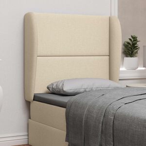 vidaXL U&scaron;i čela postele Kr&eacute;mov&aacute; 80 x 23 x 6 cm textil