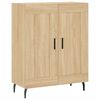 vidaXL Skř&iacute;ň highboard dub sonoma 69,5 x 34 x 180 cm kompozitn&iacute; dřevo