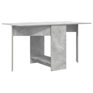 vidaXL J&iacute;deln&iacute; stůl 138 x 70 x 73,5 cm Kompozitn&iacute; dřevo Betonově &scaron;ed&aacute;