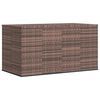 vidaXL Zahradn&iacute; &uacute;ložn&yacute; box PE ratan 194 x 100 x 103 cm hněd&yacute;