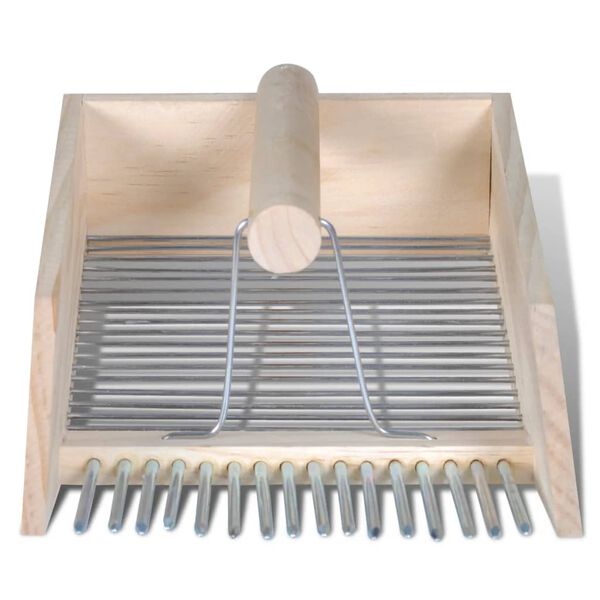 Dřevěn&yacute; čes&aacute;ček / hřeben na borůvky, ryb&iacute;z, maliny a podobn&eacute; ovoce