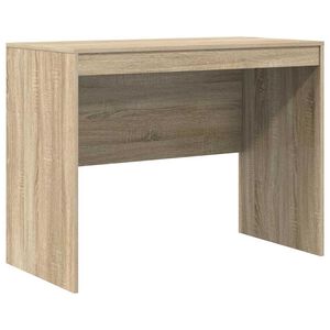 vidaXL Stůl Sonoma dub 100 x 50 x 76 cm