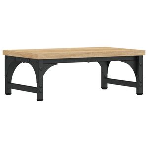vidaXL Stojan na monitor dub sonoma 37 x 23 x 14 cm kompozitn&iacute; dřevo