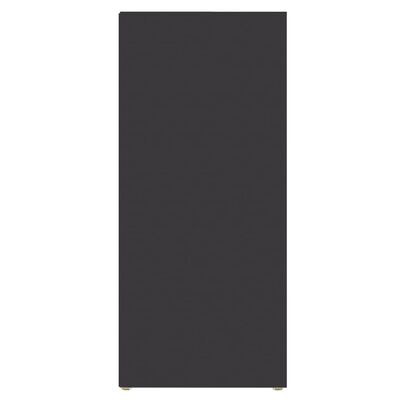 vidaXL Odkládací skříňka šedá 97 x 32 x 72 cm dřevotříska