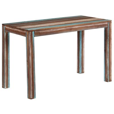 vidaXL Jídelní stůl z masivního dřeva vintage 118 x 60 x 76 cm