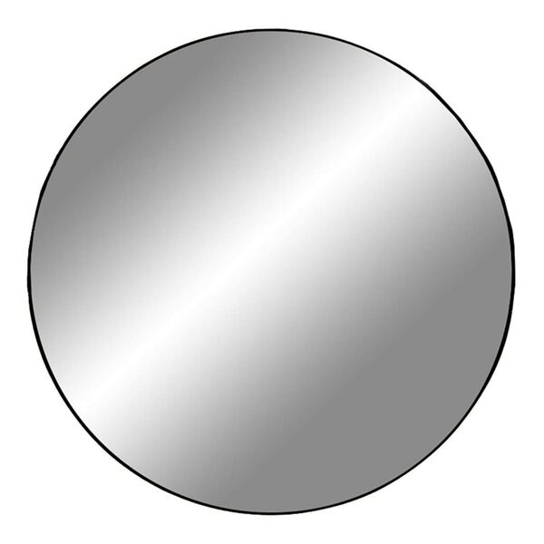 House Nordic Kulat&eacute; zrcadlo Daisy čern&eacute;