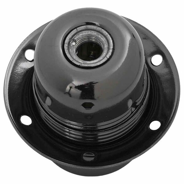 vidaXL Obj&iacute;mky 2 ks leskl&eacute; čern&eacute; E27