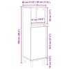 vidaXL Koupelnov&yacute; kabinet Čern&yacute; dub 30 x 30 x 100 cm Kompozitn&iacute; dřevo