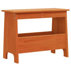 vidaXL Lavice do předs&iacute;ně voskově hněd&aacute; 60x28x45 cm masivn&iacute; borovice
