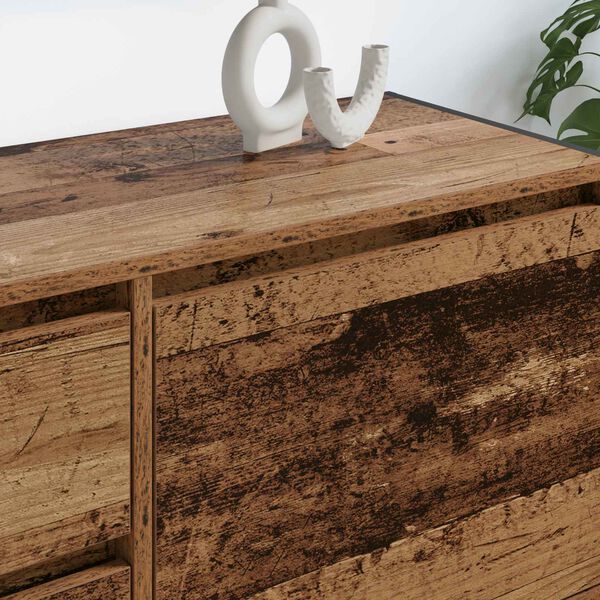 vidaXL Televizn&iacute; skř&iacute;ň Star&eacute; dřevo 100 x 36 x 49.5 cm kompozitn&iacute; dřevo