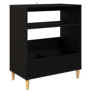 vidaXL Stojan na gramofon Čern&yacute; dub 71 x 39,5 x 83 cm Kompozitn&iacute; dřevo