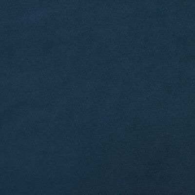 vidaXL Dekorační polštáře 2 ks modré 40 x 40 cm samet