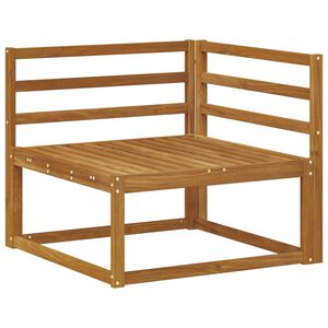 vidaXL Zahradn&iacute; rohov&aacute; sedačka Př&iacute;rodn&iacute; 83 x 83 x 73 cm