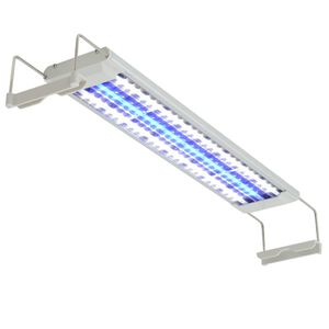 vidaXL LED akvarijn&iacute; lampa 50&ndash;60 cm hlin&iacute;k IP67