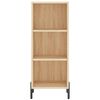 vidaXL Skř&iacute;ň highboard dub sonoma 34,5 x 34 x 180 cm kompozitn&iacute; dřevo