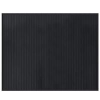 vidaXL Koberec obdélníkový černý 80 x 100 cm bambus