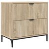 vidaXL Nočn&iacute; stolek dub sonoma 63,5 x 36 x 61 cm Kompozitn&iacute; dřevo
