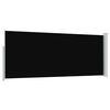 vidaXL Zatahovac&iacute; bočn&iacute; mark&yacute;za / z&aacute;stěna 120 x 300 cm čern&aacute;