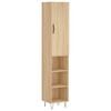 vidaXL Skř&iacute;ň highboard dub sonoma 34,5 x 34 x 180 cm kompozitn&iacute; dřevo