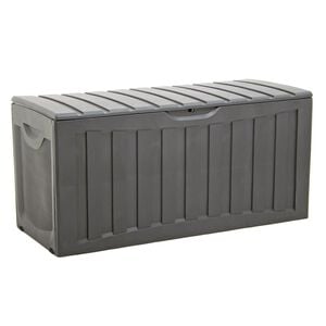 vidaXL &Uacute;ložn&yacute; box čern&yacute; 118 x 53 x 57 cm polypropylen