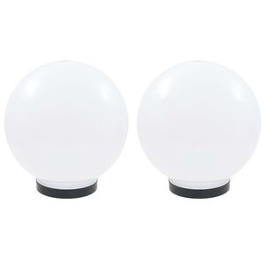 vidaXL Kulovit&eacute; LED lampy 2 ks koule 25 cm PMMA
