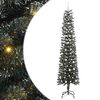 vidaXL Uměl&yacute; v&aacute;nočn&iacute; stromeček Zelen&aacute; 240 cm PVC, plast a ocel